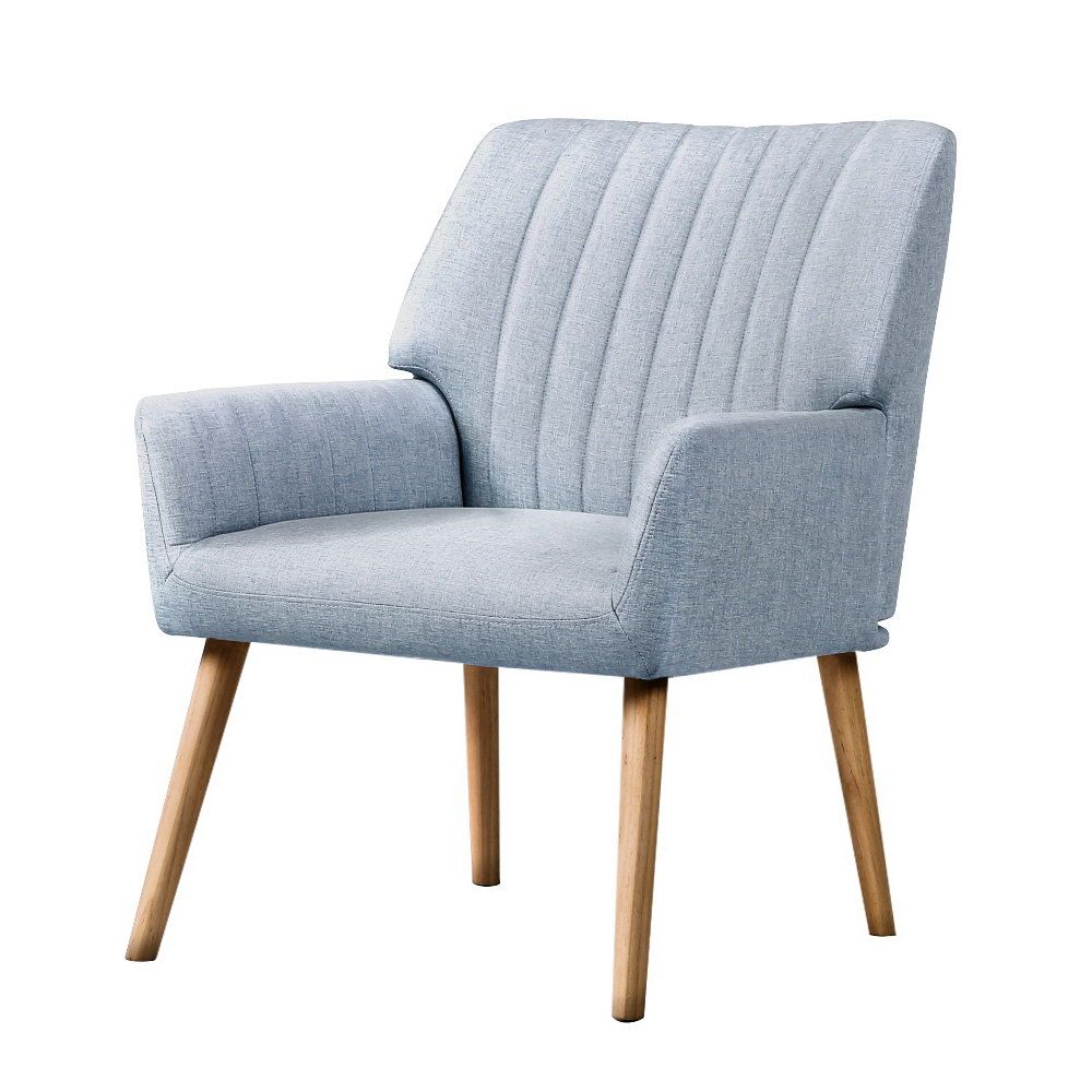 Artiss armchair deals grey