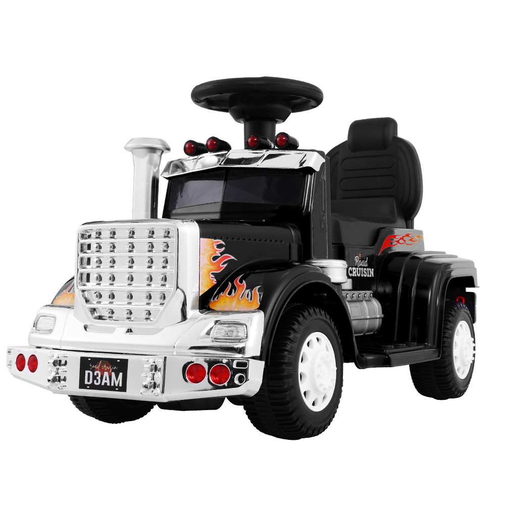 Rigo Ride On Truck Car Kids Toy - Black
