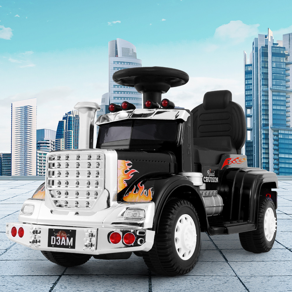Rigo Ride On Truck Car Kids Toy - Black