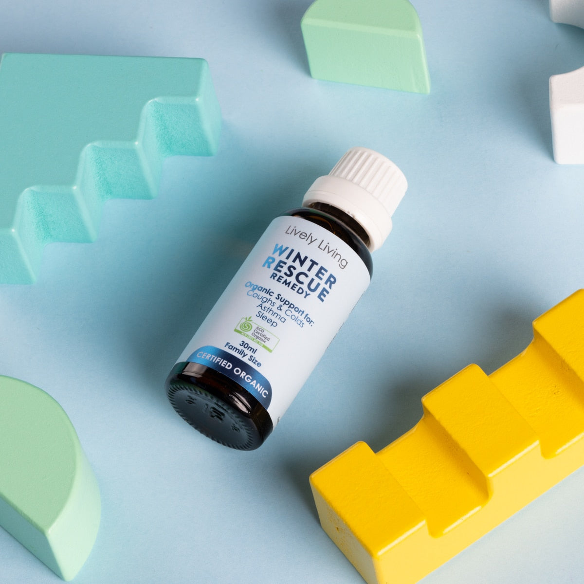 Lively Living Winter Rescue Organic Essential Oil Family Size 30ml