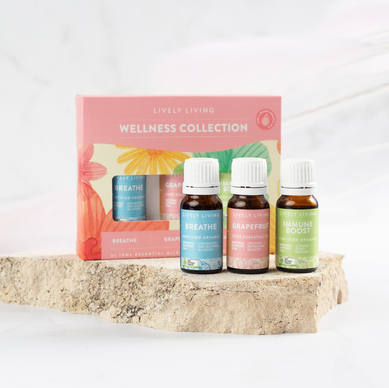 Buy Organic Essential Oils Wellness Set