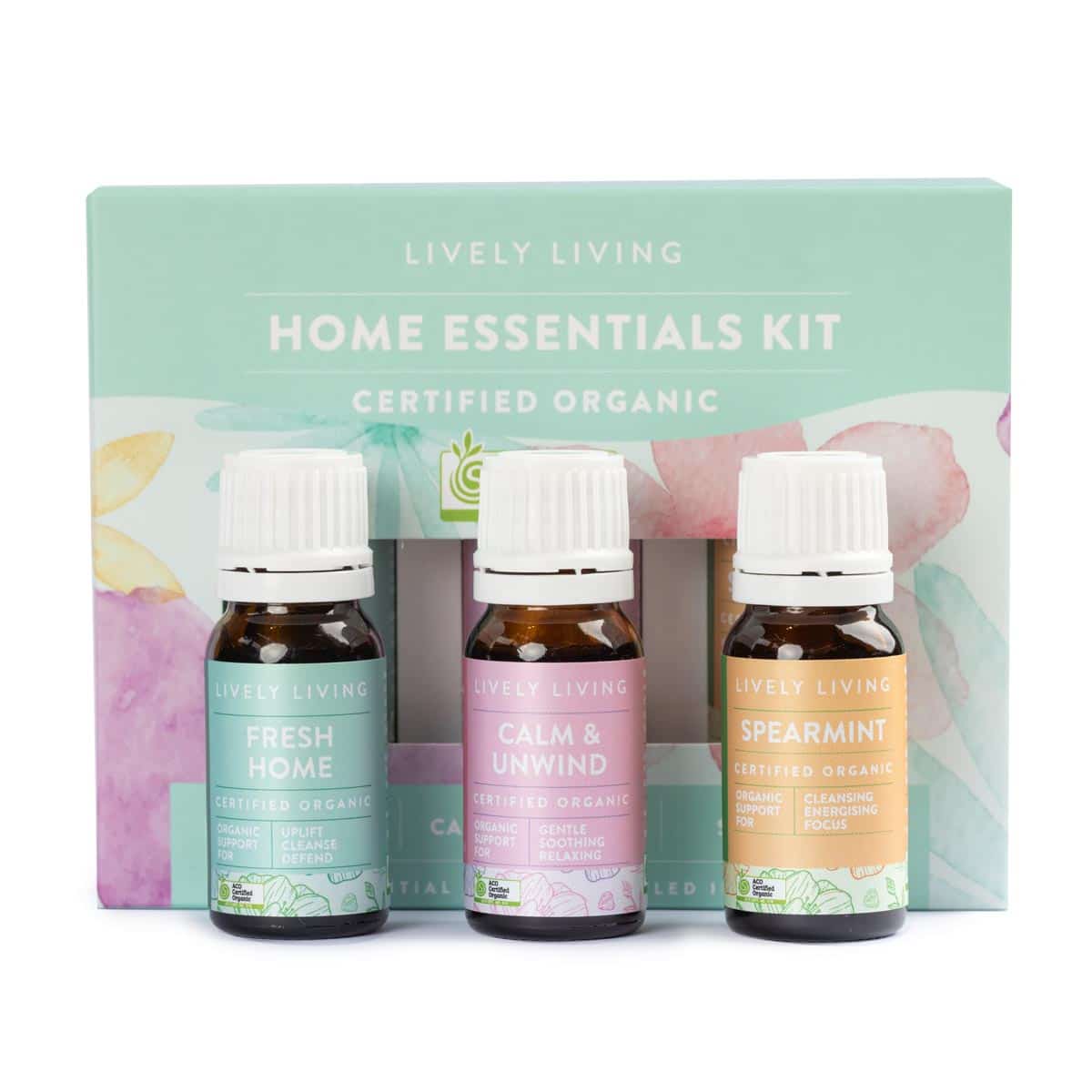 Lively Living Home Essentials Organic Essential Oil Trio Humidifiers