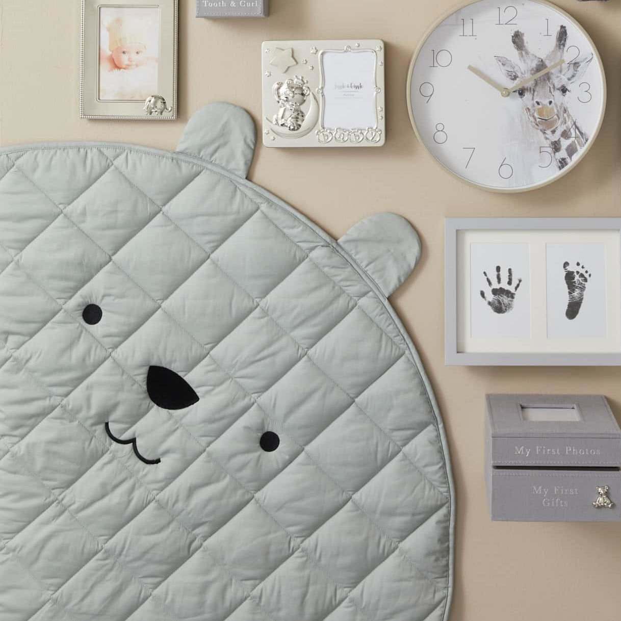 Jiggle Giggle Kids Quilted Playmat Bunny Baby Bunting AU