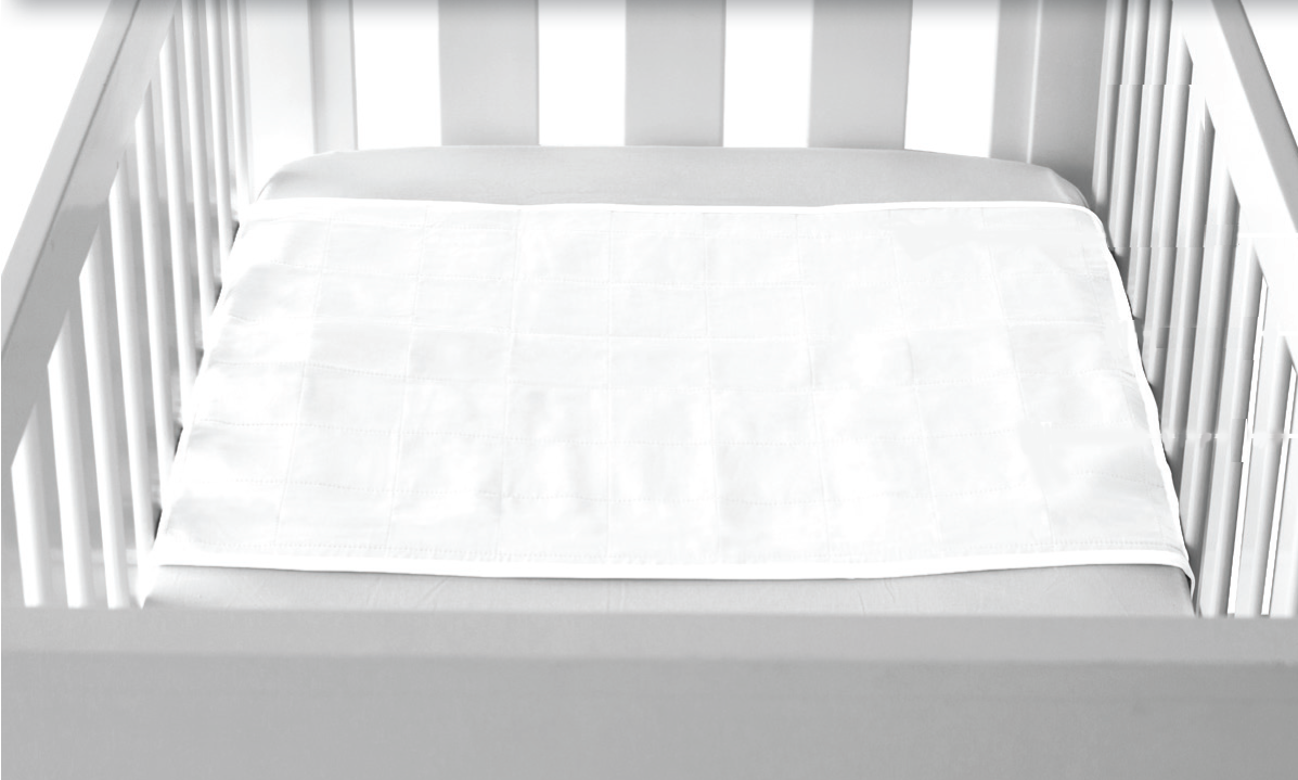 Cot Pad with Wings White Cot Baby Bunting AU