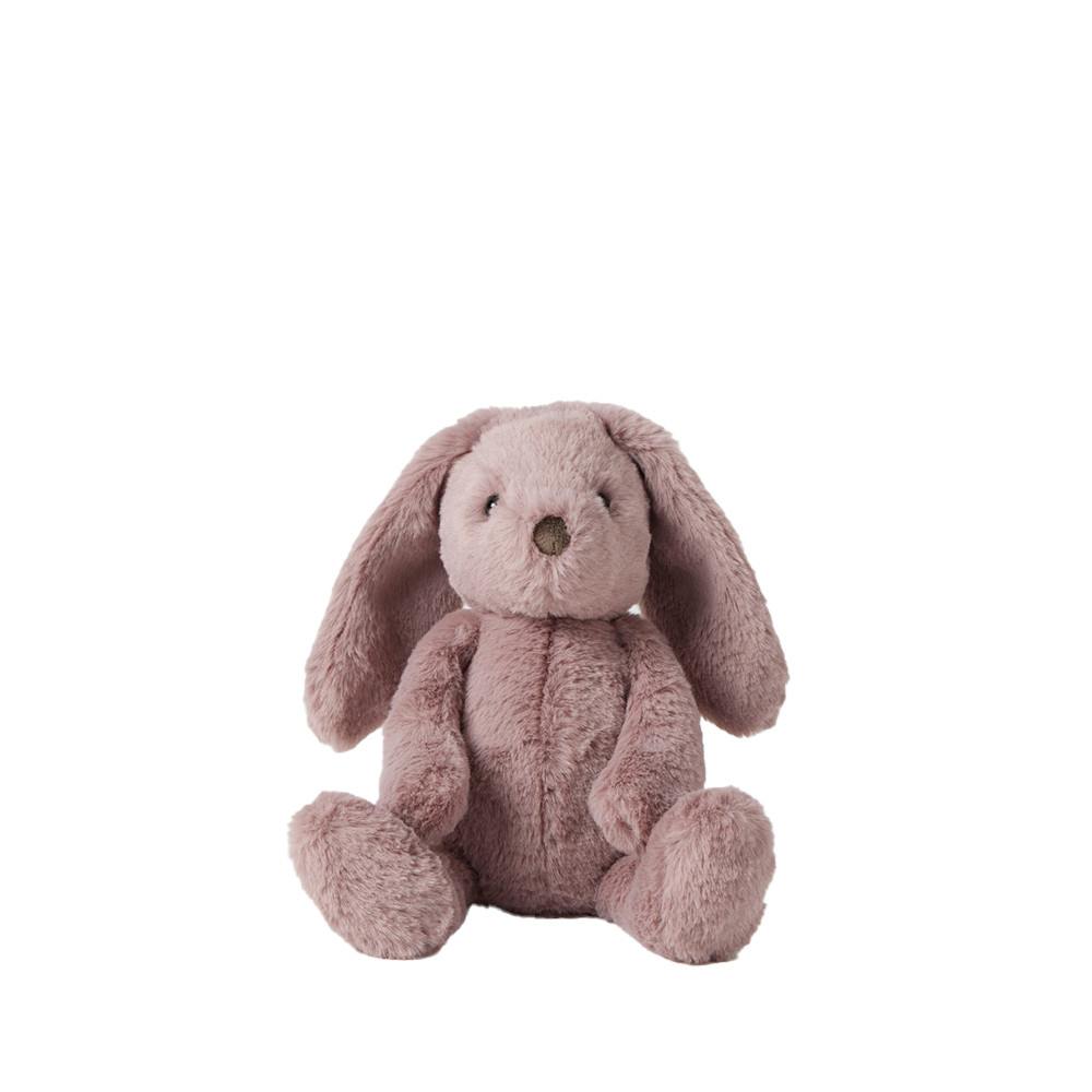 Jiggle & Giggle Mauve Bunny Small Ultra Plush Baby/Children's Soft Toy ...