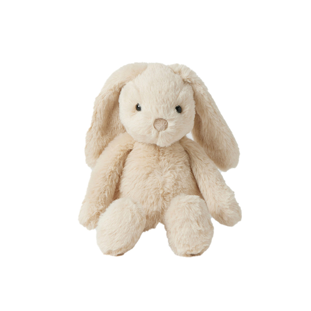 Jiggle & Giggle Beige Bunny Small Ultra Plush Baby/Children's Soft Toy
