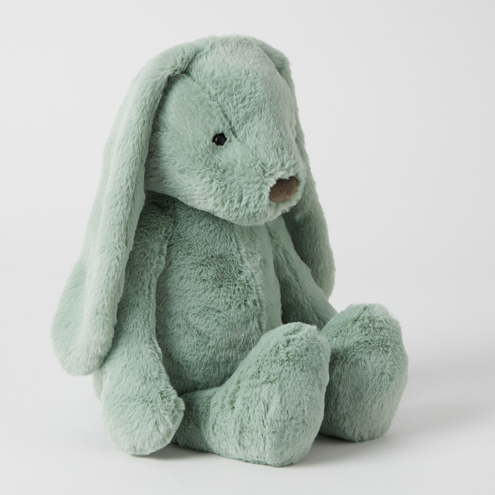 Jiggle & Giggle Green Bunny Large Ultra Plush Baby/Children's Soft Toy 48cm, Soft Plush Toys