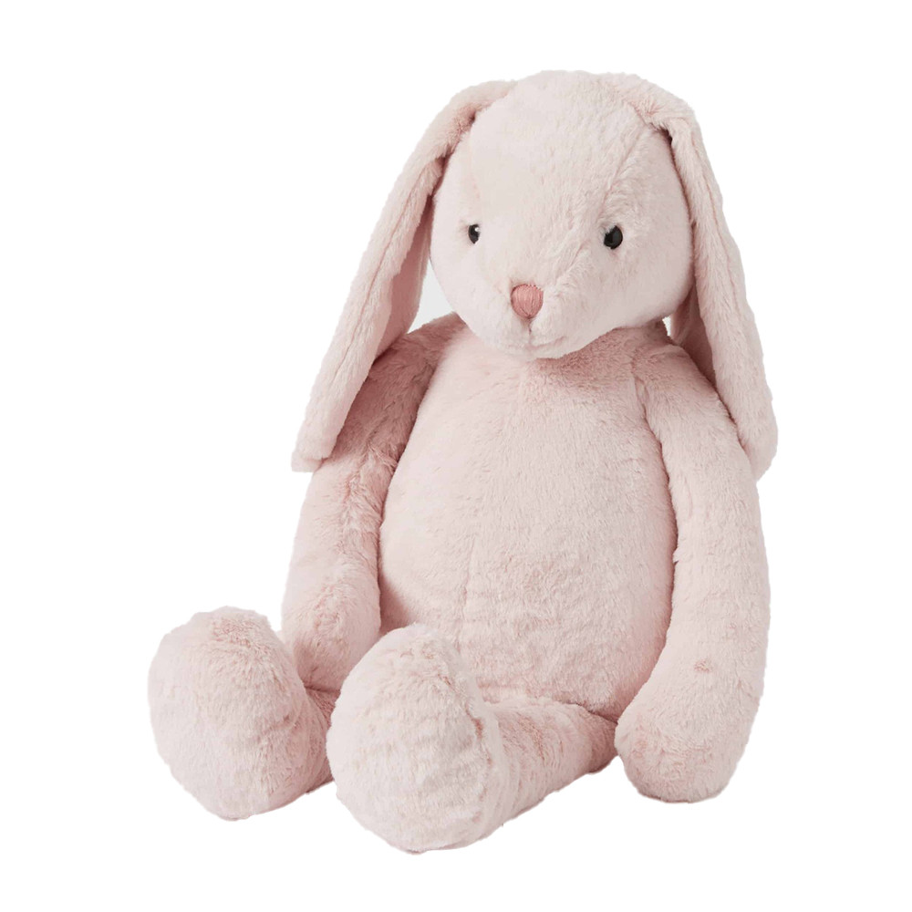 Jiggle & Giggle Pink Bunny Large Soft Plush Play Toy 70cm Soft