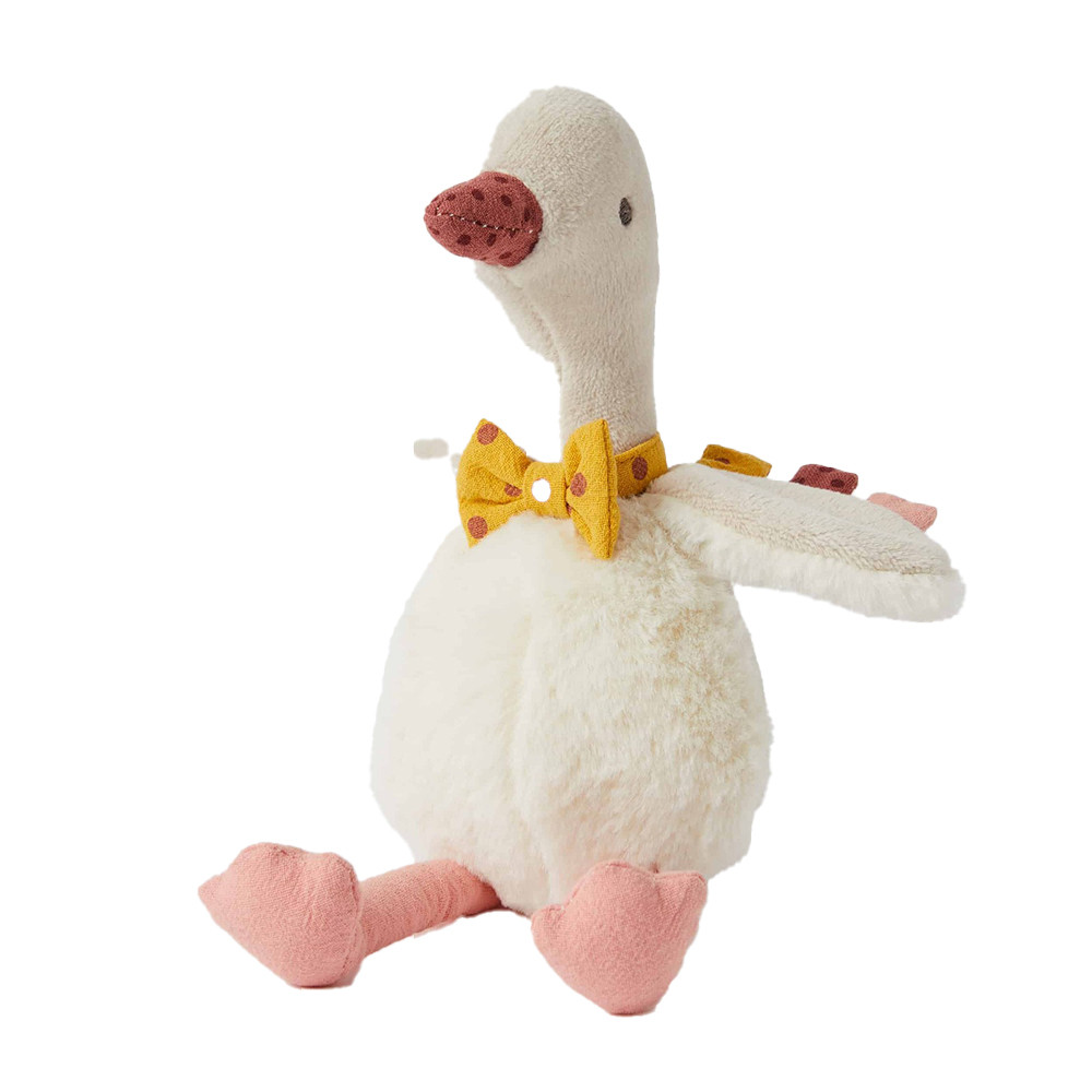 Jiggle & Giggle Gregory Goose Rattle Kids/Children Play Toy Soft Plush ...