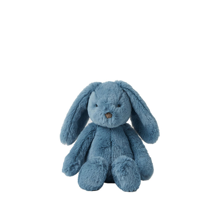 Jiggle & Giggle Blue Bunny Small Ultra Plush Baby/Children's Soft Toy 25cm, Soft Plush Toys