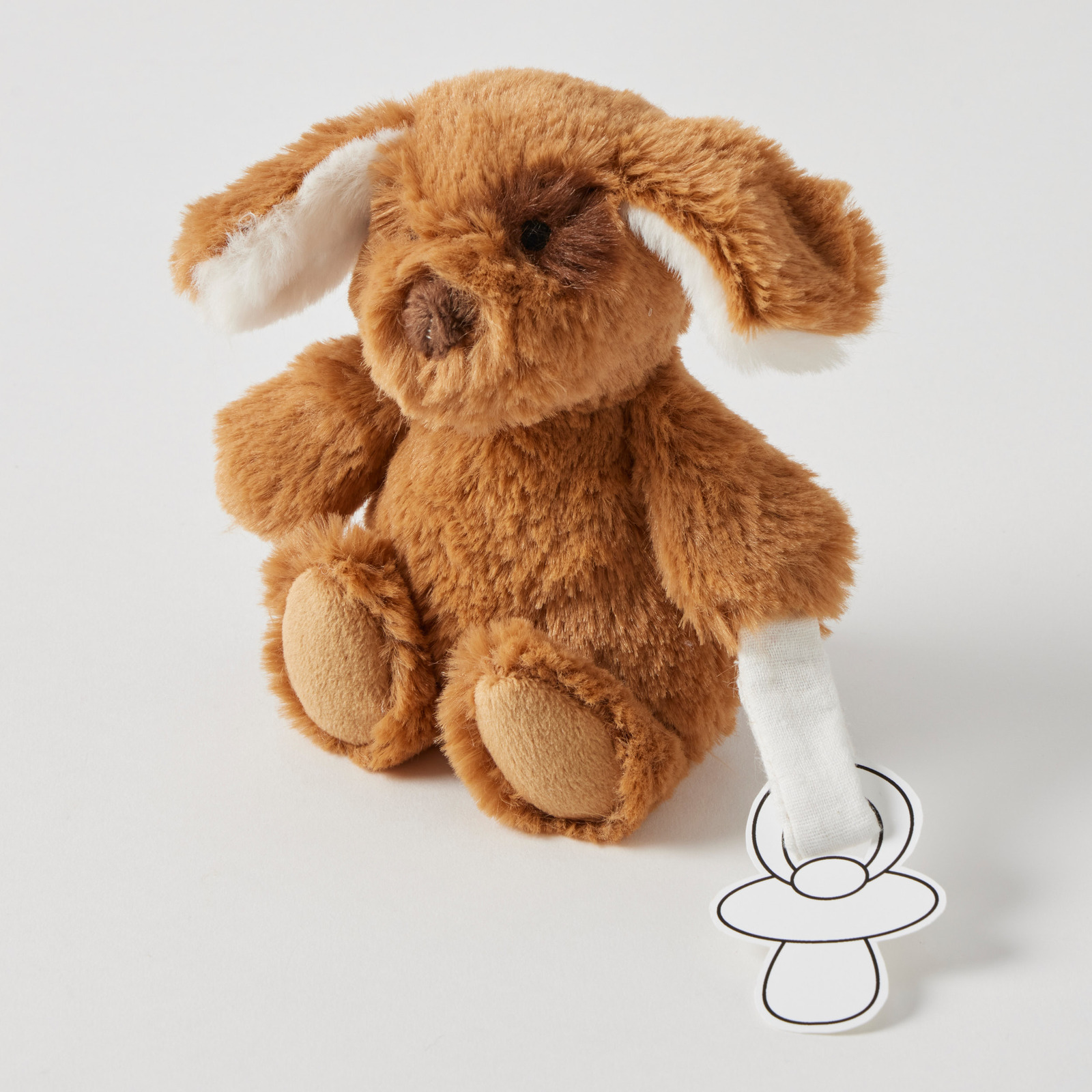 Jiggle & Giggle Farm Fun Dummy/Pacifier Clips Baby Toy (Assorted