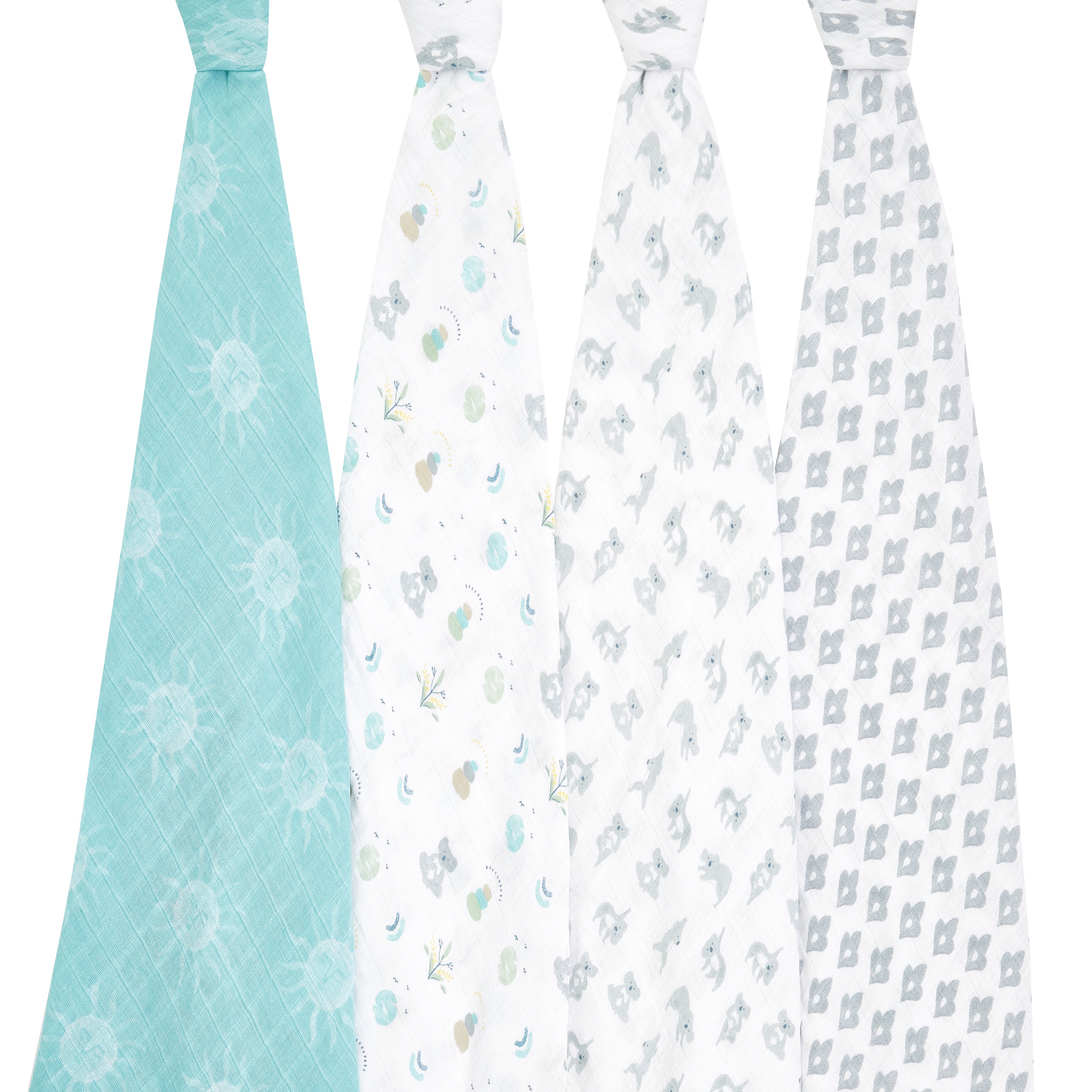 Aden + Anais Now + Zen Classic Swaddles (4pk) Swaddles Baby Bunting AU