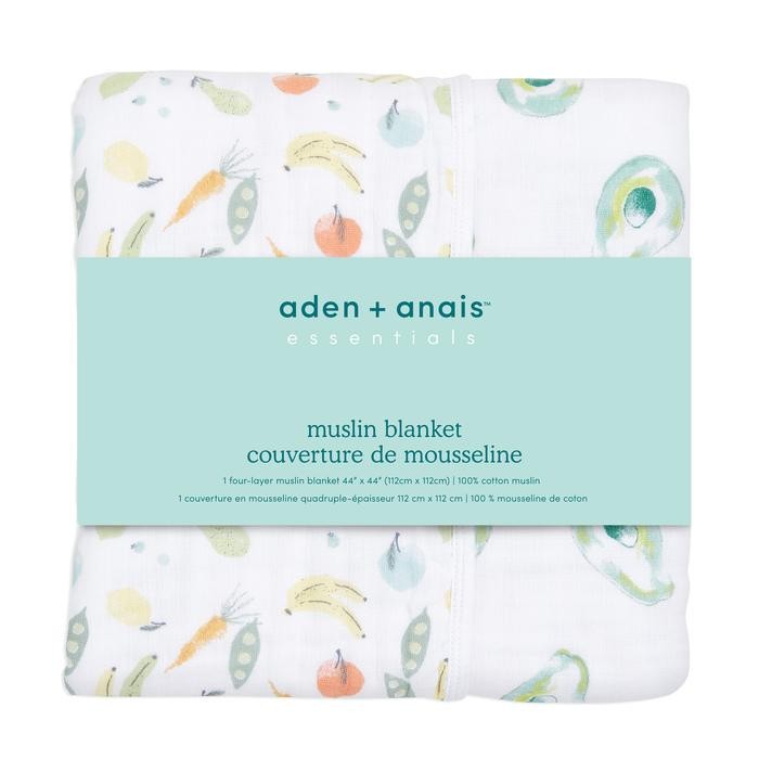 Aden + Anais Farm To TableFarmers Market Muslin Blanket Swaddles