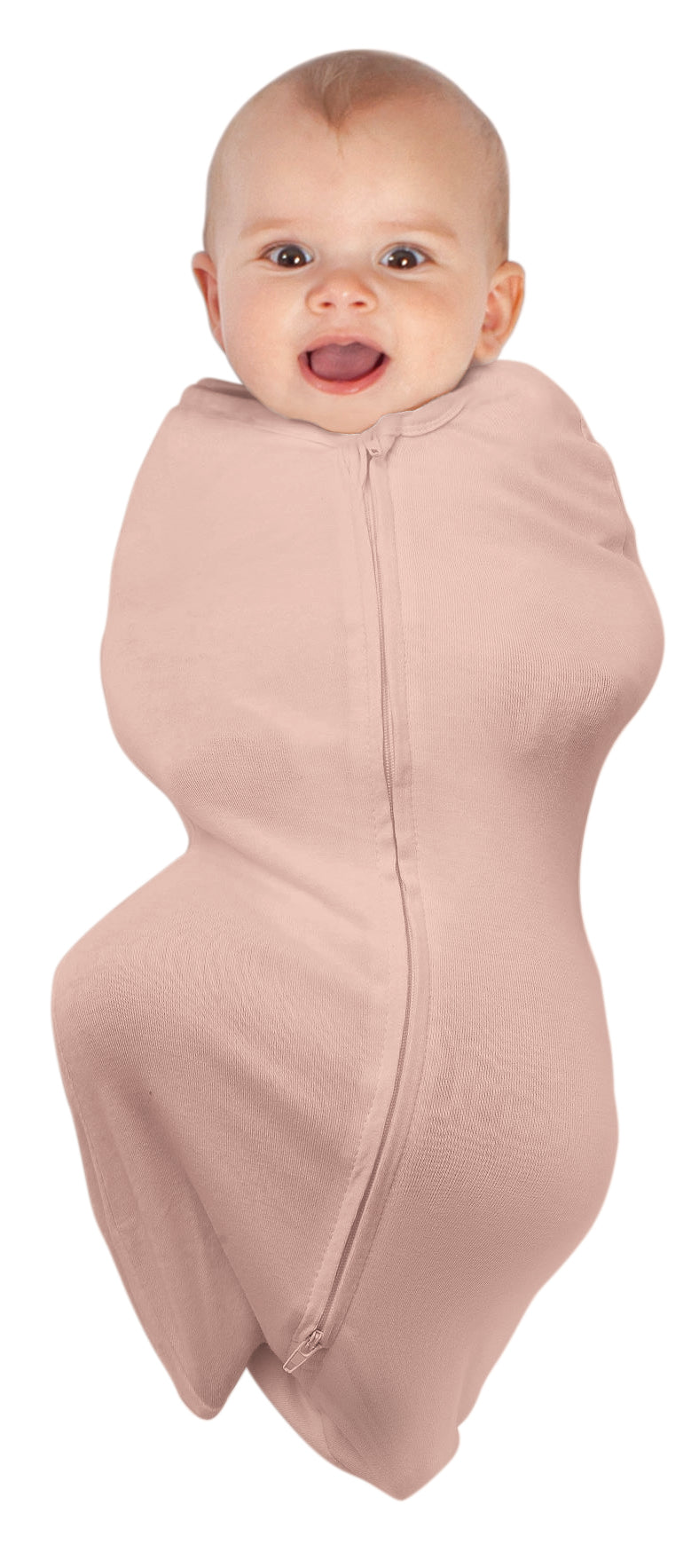 Baby Studio Swaddlepouch Organic Cotton Dusty Pink Swaddles Baby