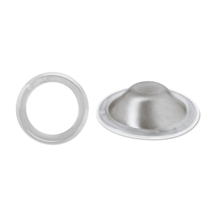 Silverette Breastfeeding Cups + O-Feel ring, Nipple Shields