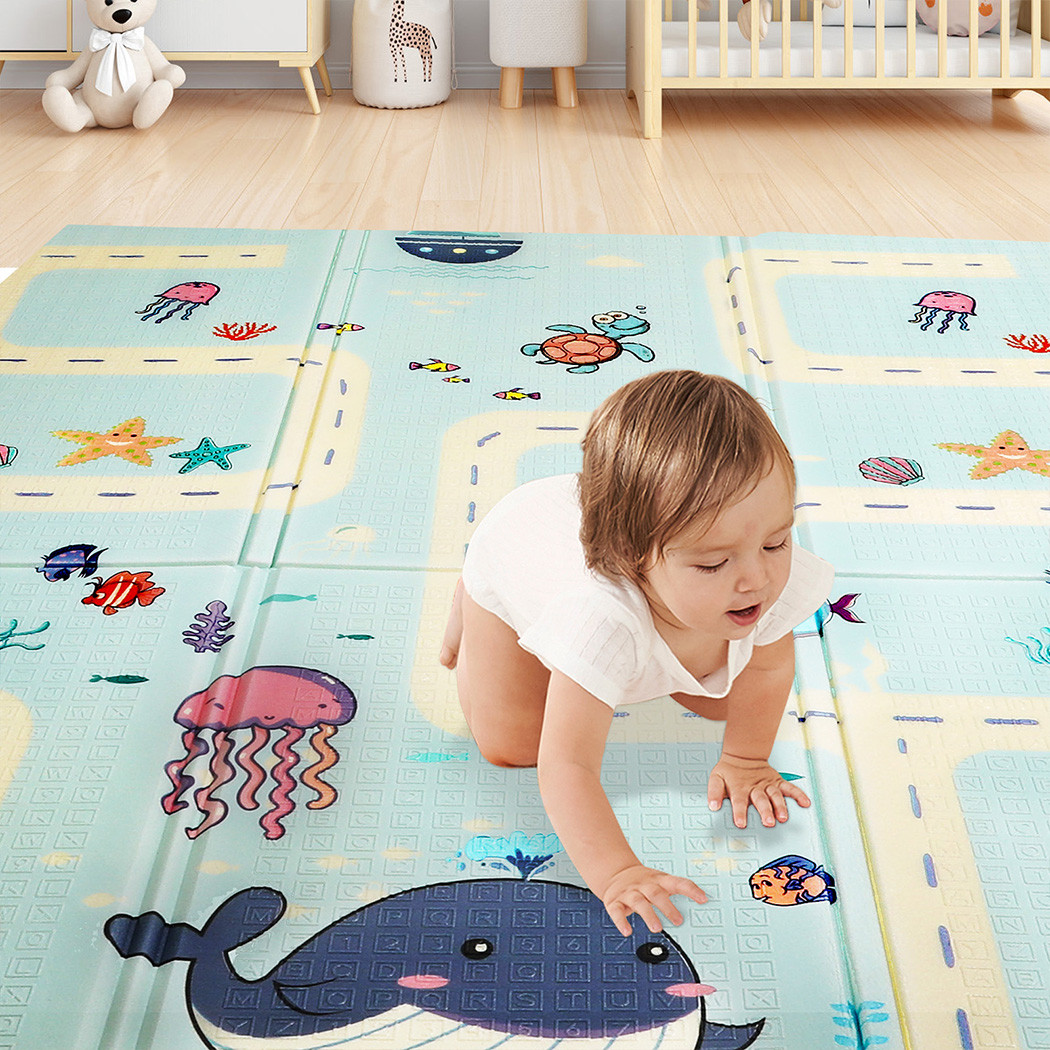 Foam play mat baby bunting on sale