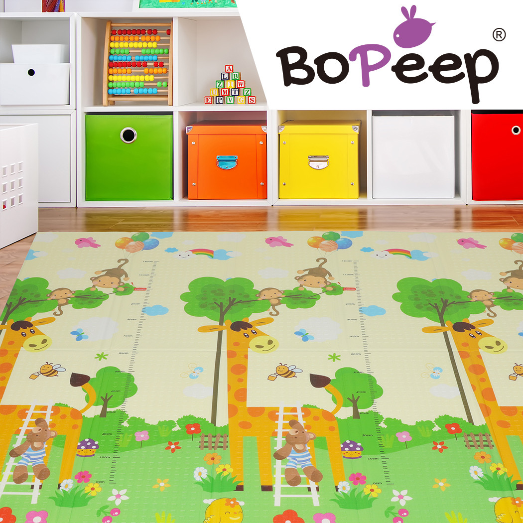 BoPeep Kids Play Mat Baby Crawling Pad Carpet Multicoloured