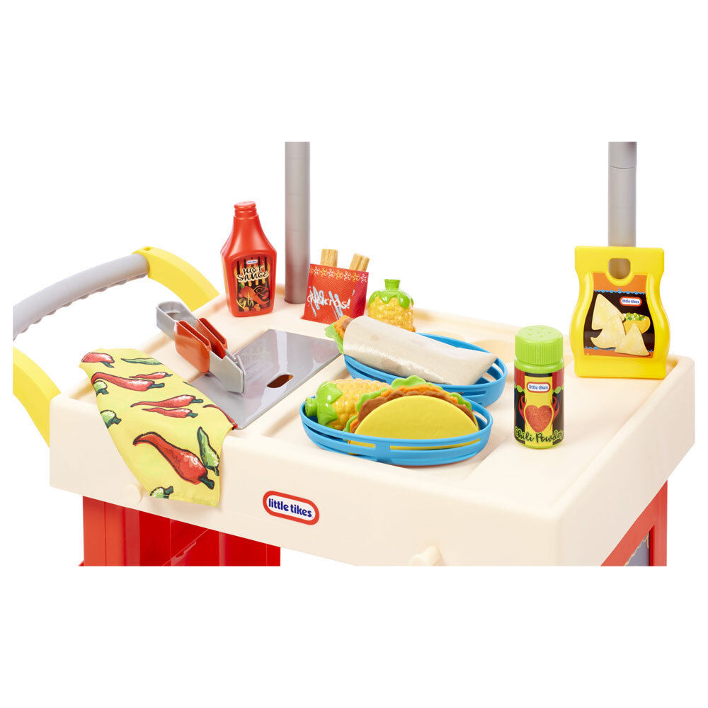 Little Tikes Ultimate Taco Cart Street Food Playset Fun Pretend Toy ...