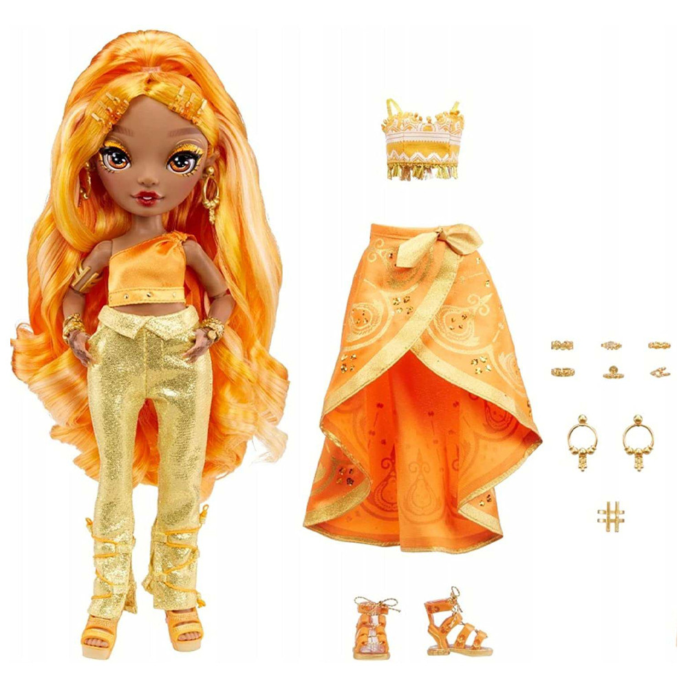 Rainbow High Series 4 Kids/Childrens Fashion Styling Dressup Doll Meena ...