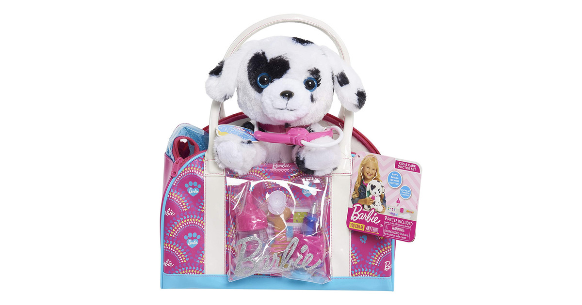 Pet Care Hugs And Kisses Pet Spa Barbie Hug Kiss Vet Kids