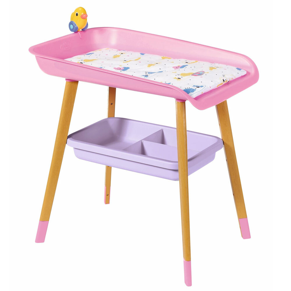 Baby Born 51cm Nappy Changing Table for Dolls Kids/Toddler Play Toy