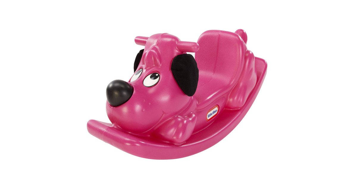 Little Tikes Compact Kids Rockin' Puppy Chair Ride On Rocker Toy