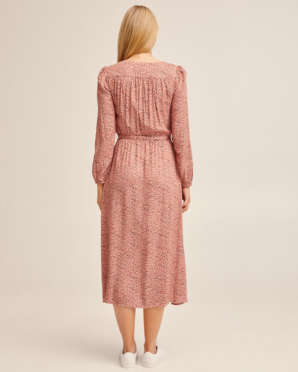 Peachymama Breastfeeding Animal Midi Dress Tan Nursing Covers Baby Bunting AU