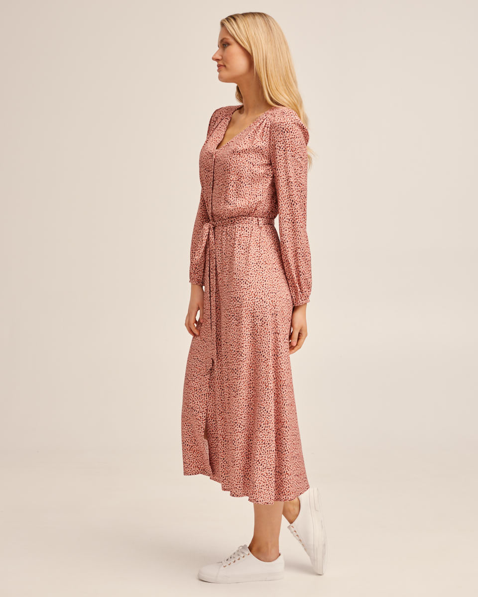 Peachymama Breastfeeding Animal Midi Dress Tan Nursing Covers Baby Bunting AU