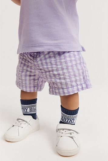 Baby boy clearance gingham shorts