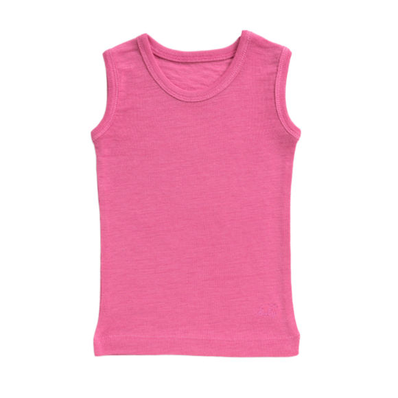 Merino Baby Vest - Pink