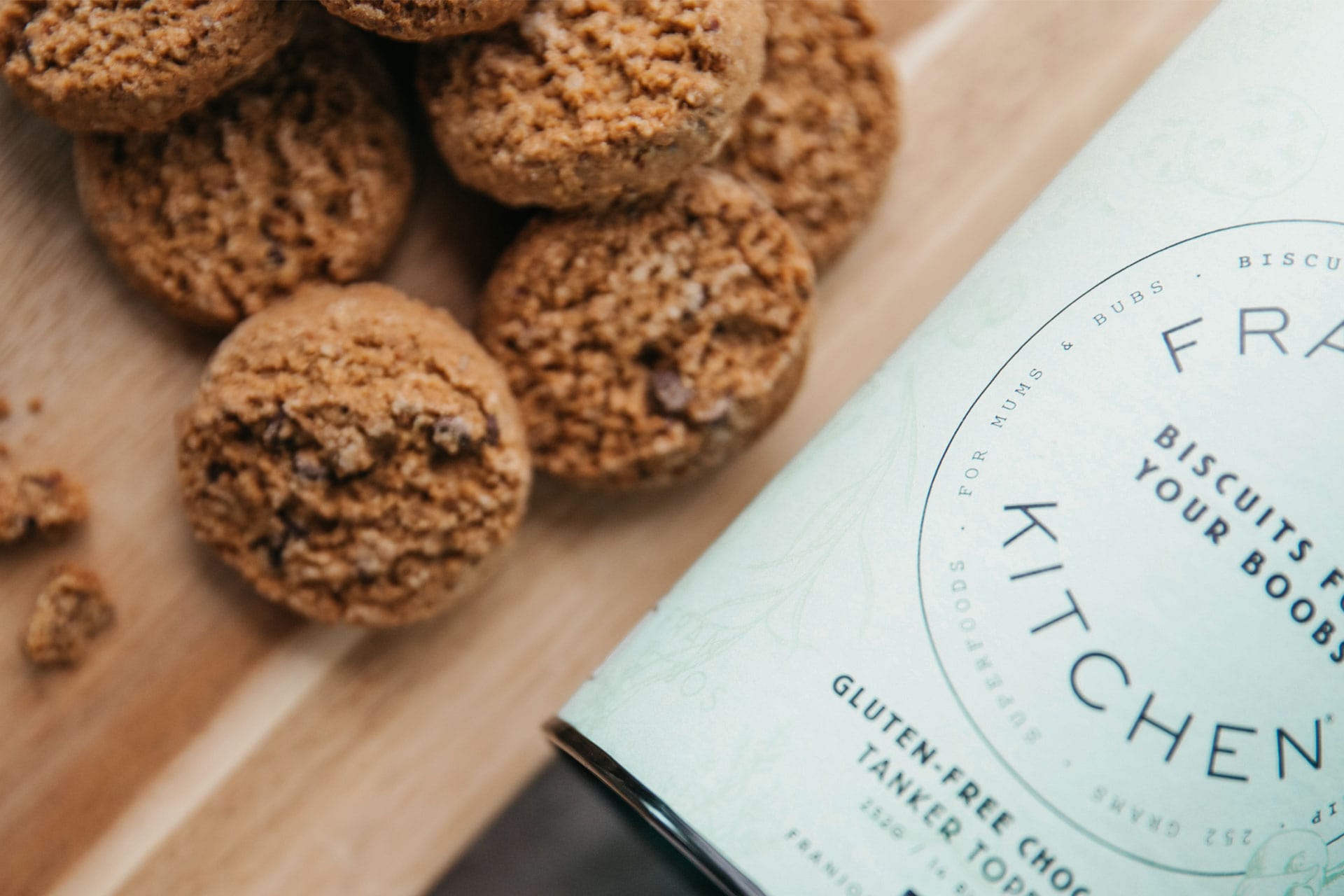 Franjo's Kitchen Gluten Free Choc Chip Lactation Cookie Bundle 2 Pack