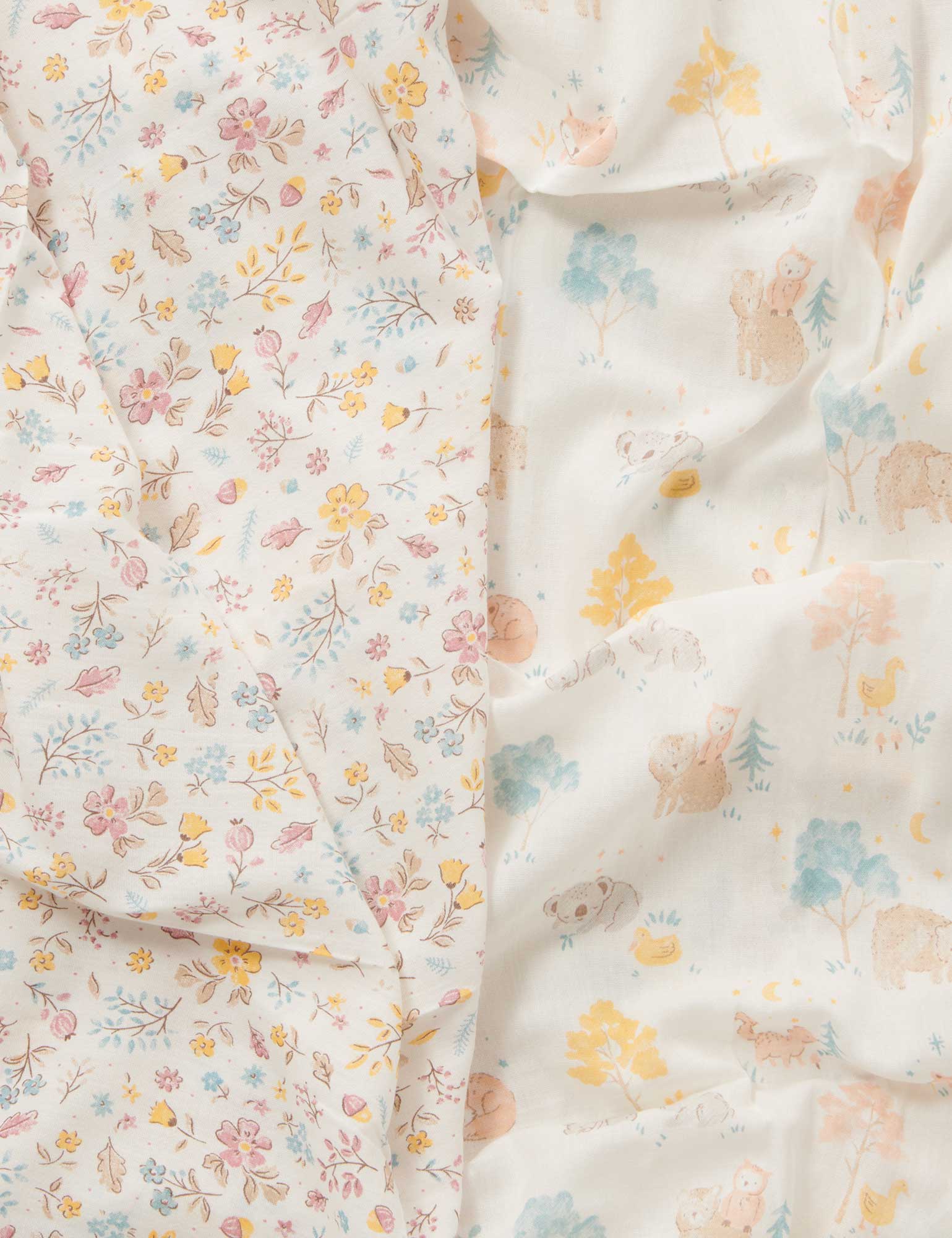 Purebaby Printed Muslin Posy 