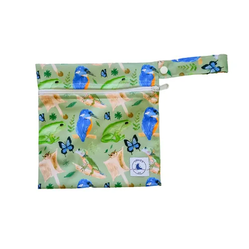 Little E and Co Reusable Mini Wet Bag Forest Baby Bunting AU