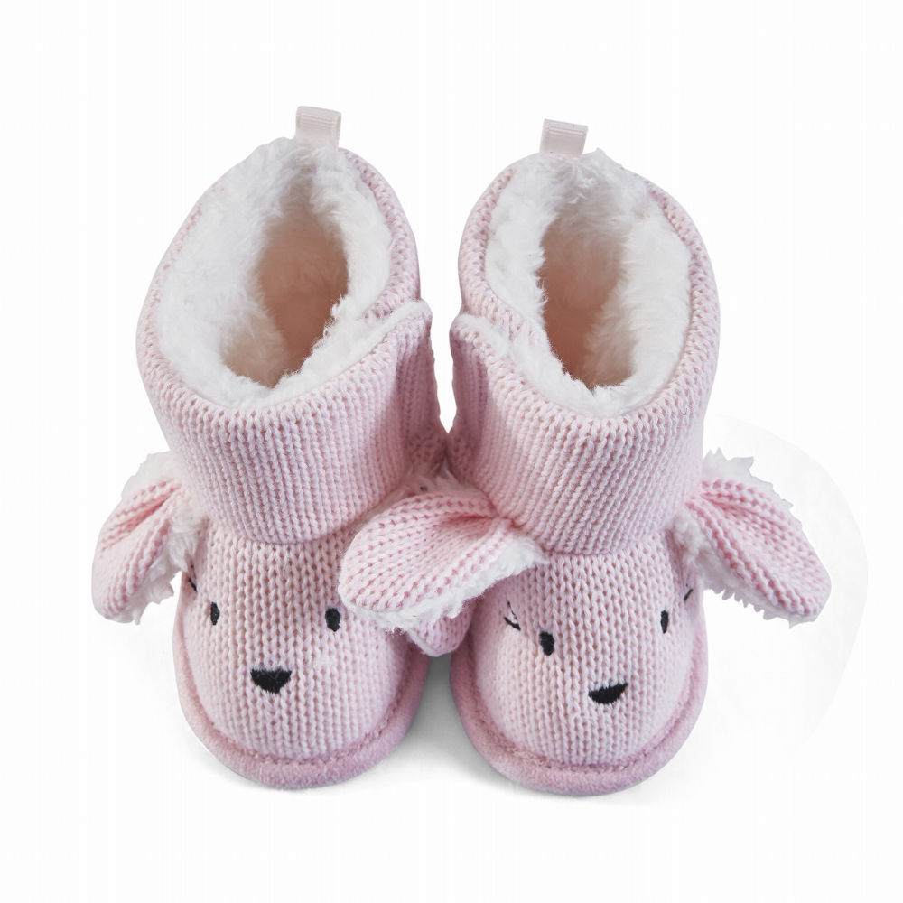 Snugtime Knitted Bunny Boot - Pink | Booties, Socks & Shoes | Baby ...
