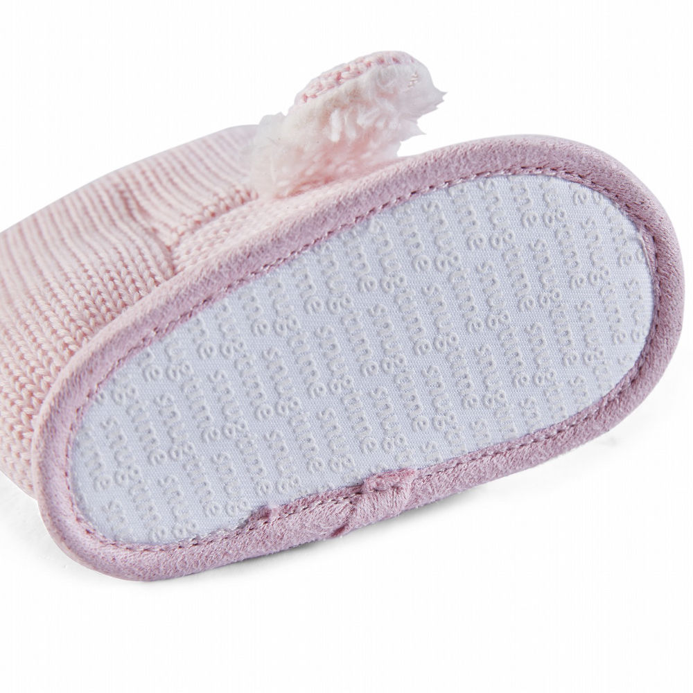 Snugtime Knitted Bunny Boot - Pink | Baby Shoes | Baby Bunting AU