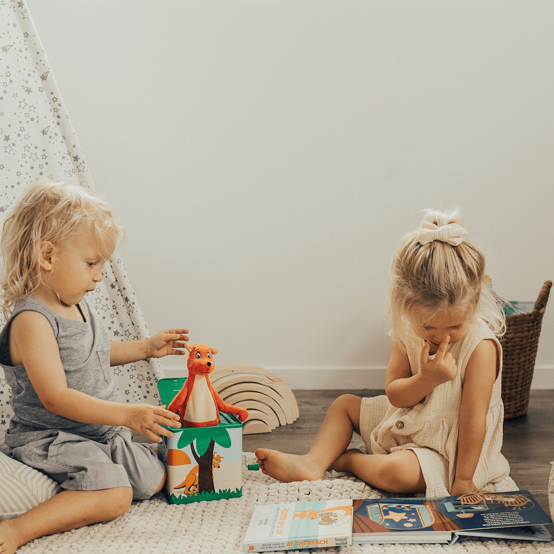 Mizzie The Kangaroo Musical Gift Set Childrens Books Baby Bunting AU