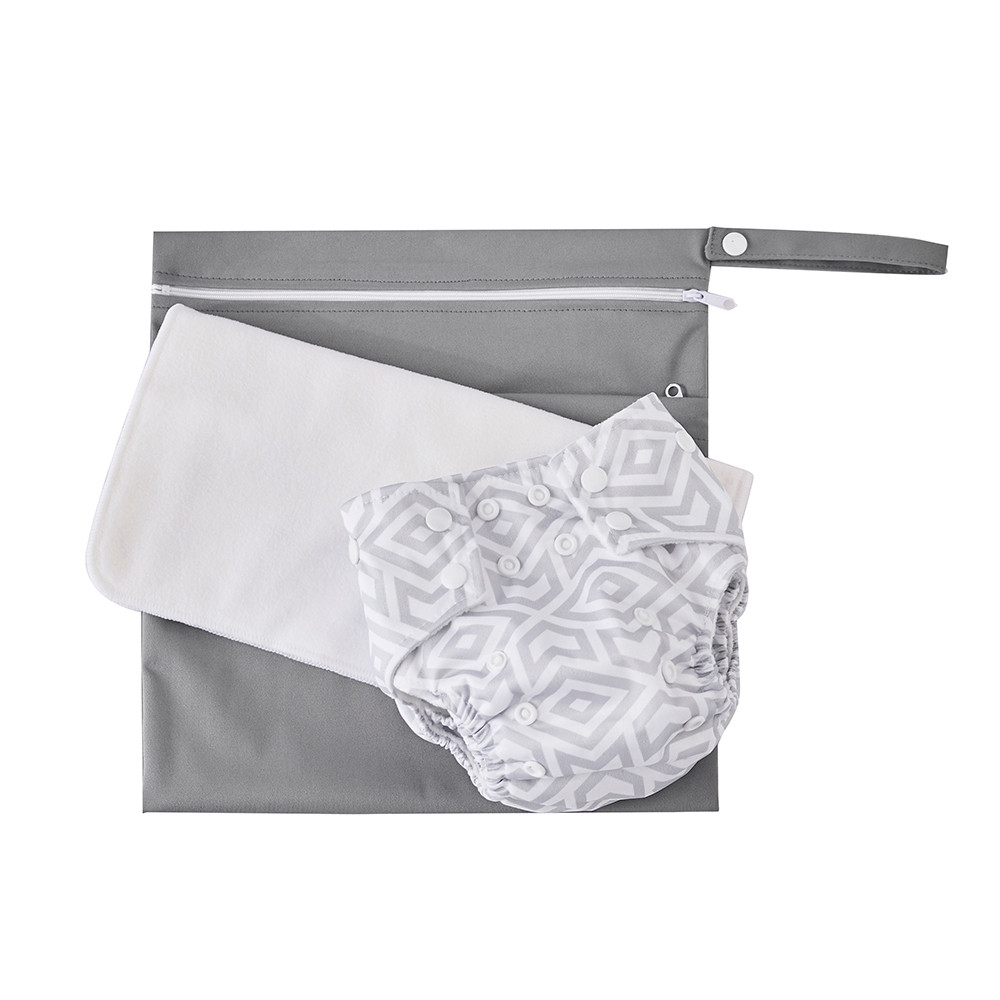 Big Softies Reusable Nappy & Wet Bag Bundle Aztek Baby Bunting AU