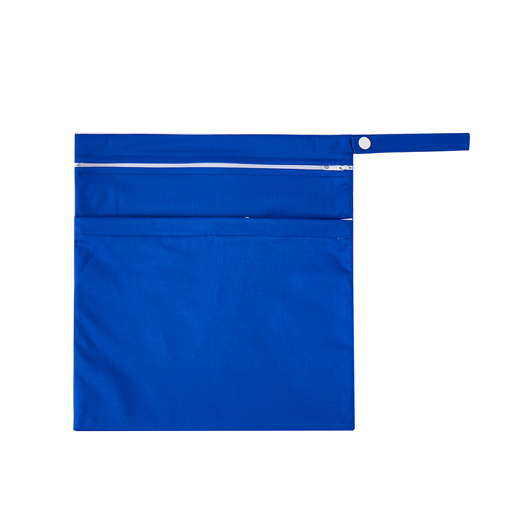 2 Stück Windeltaschen Wasserdicht - Nass/Trocken Trennung 30x40cm Für Unterwegs