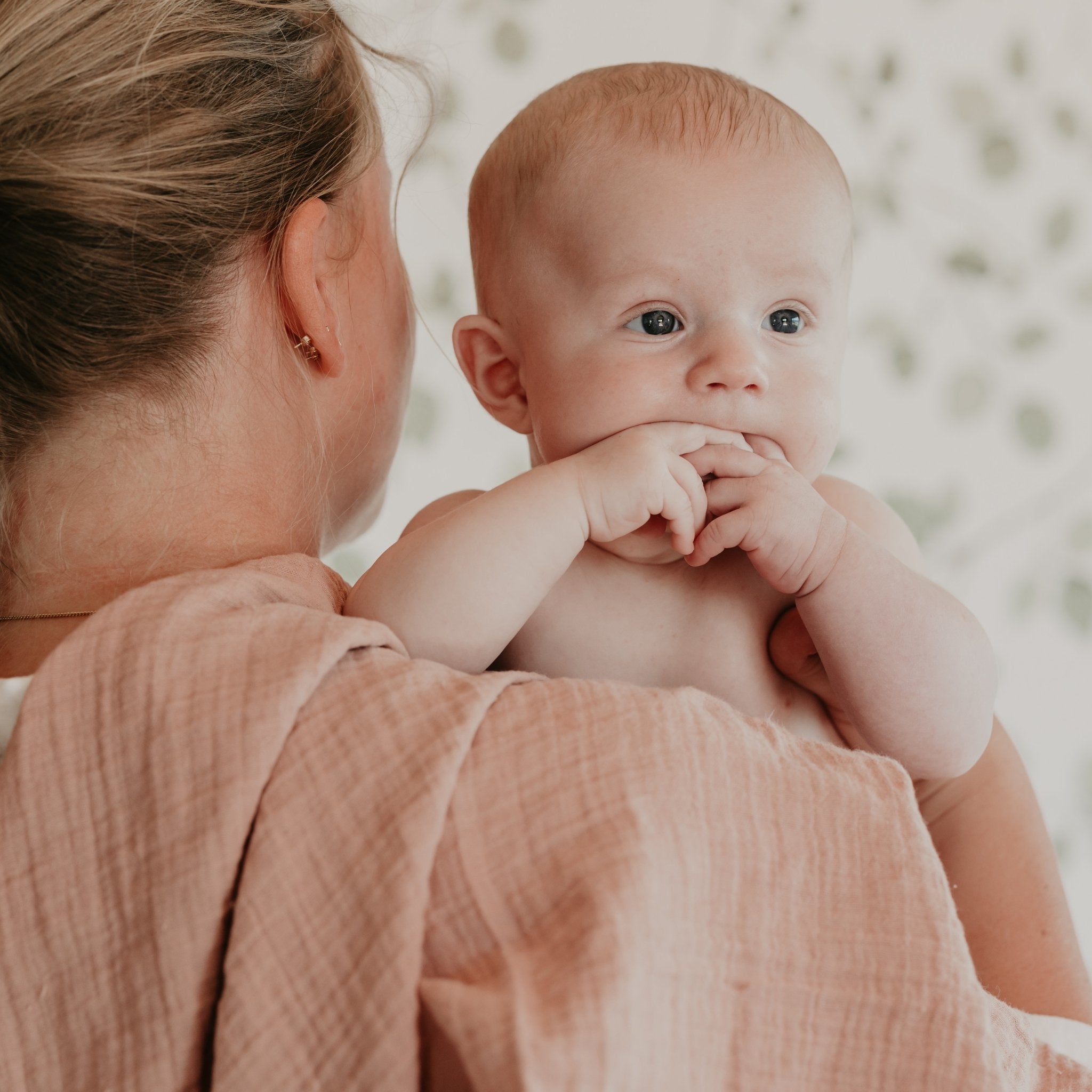 Bibs Muslin Cloth Set Blush Wraps Baby Bunting AU