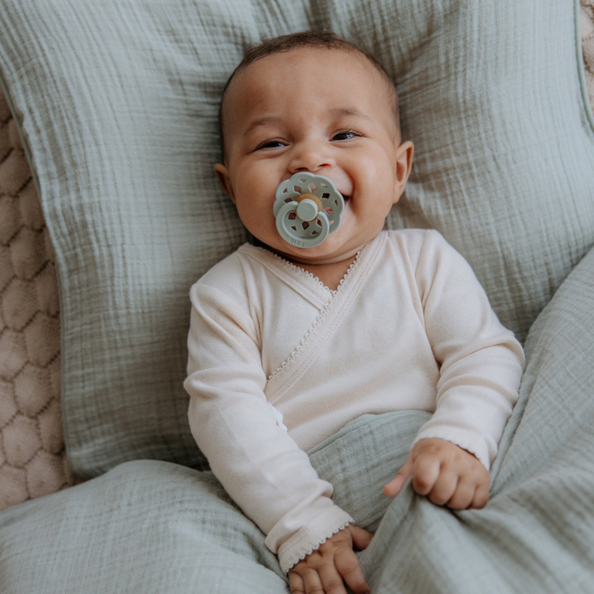 Bibs Bedding 70x100cm Sage Cot Baby Bunting AU