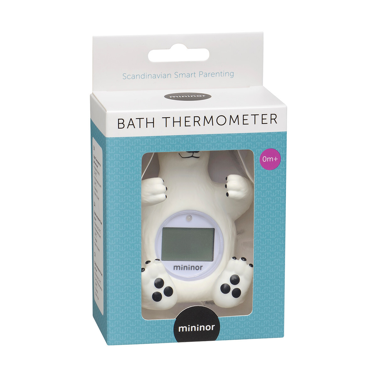 Mininor Baby/Infant Bath Animal Toy Water Safety Thermometer White