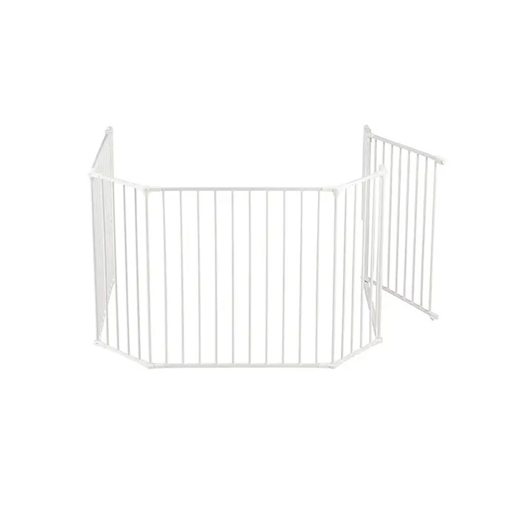 BabyDan Flex Configure Baby/Infant Safety Gate Xlarge White Baby Gates Baby Bunting AU