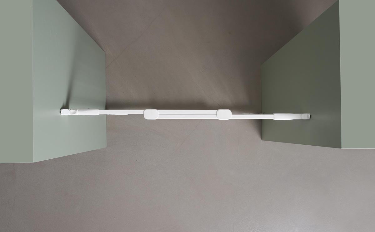 BabyDan Flexi Fit Baby Safety Gate Adjustable Fence White Baby