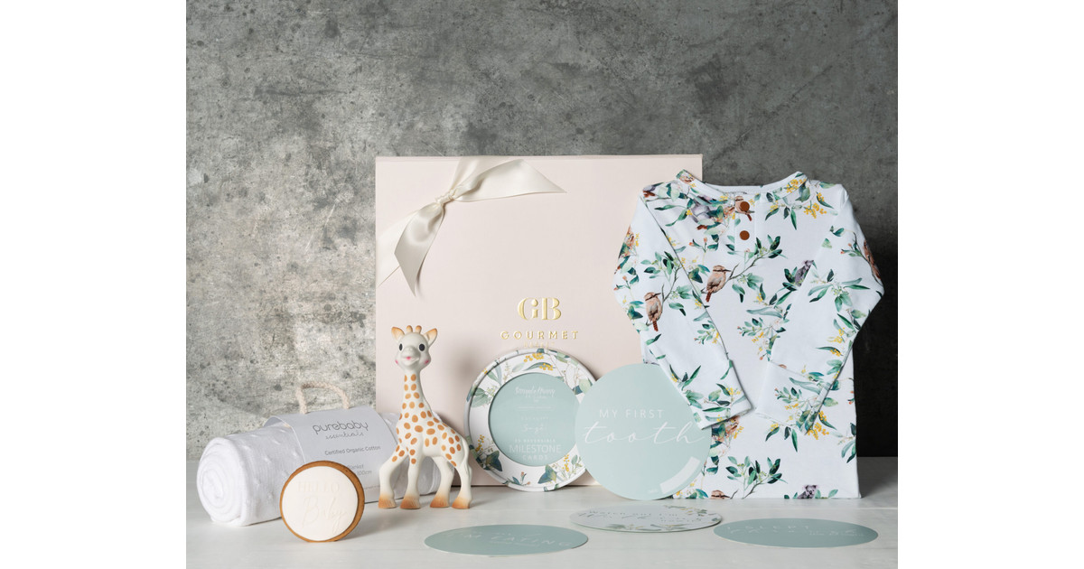 Luxury Newborn Gift Hamper - Eucalypt