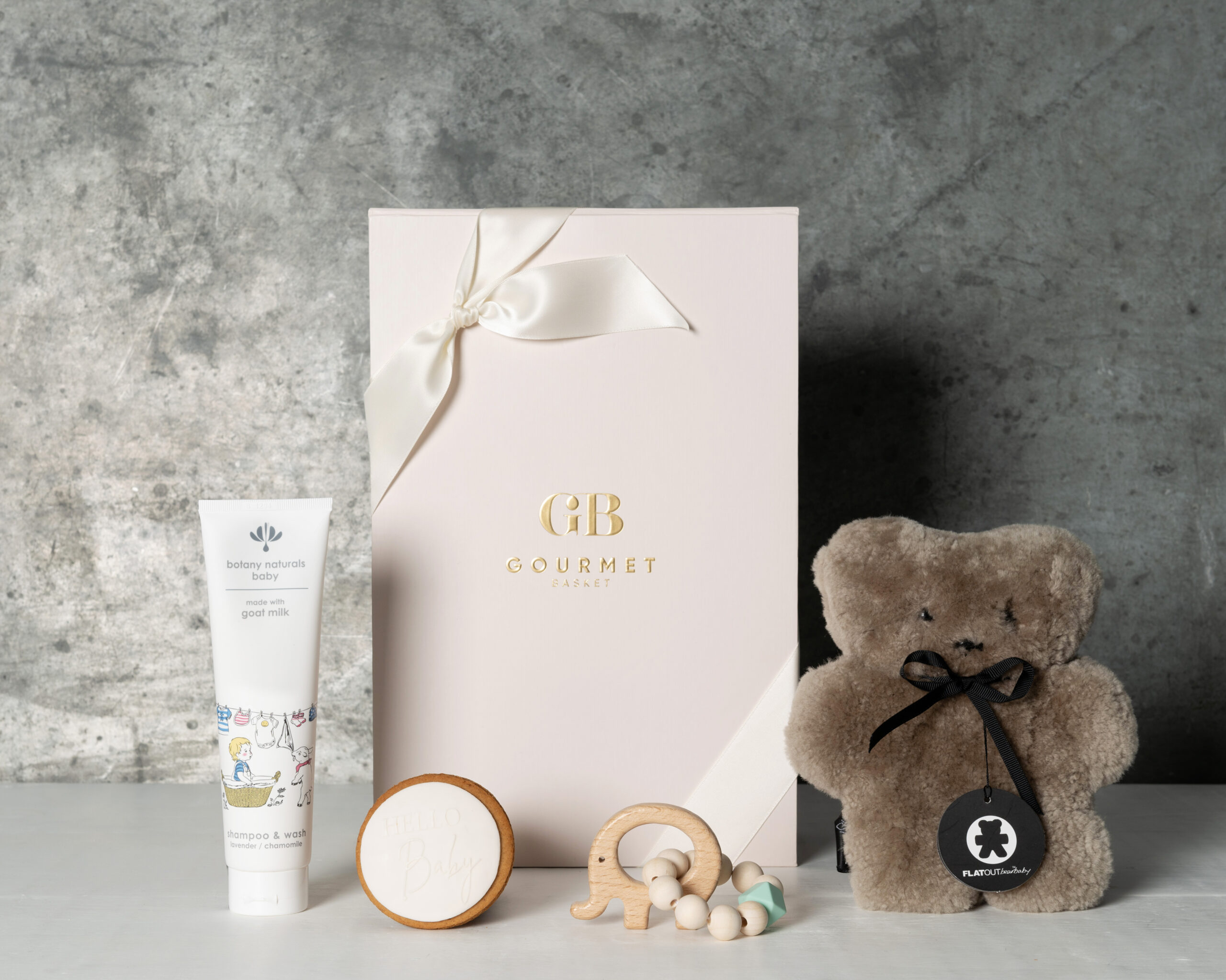 Gourmet Basket Beary Cute Baby Hamper | Gift Hampers | Baby Bunting AU