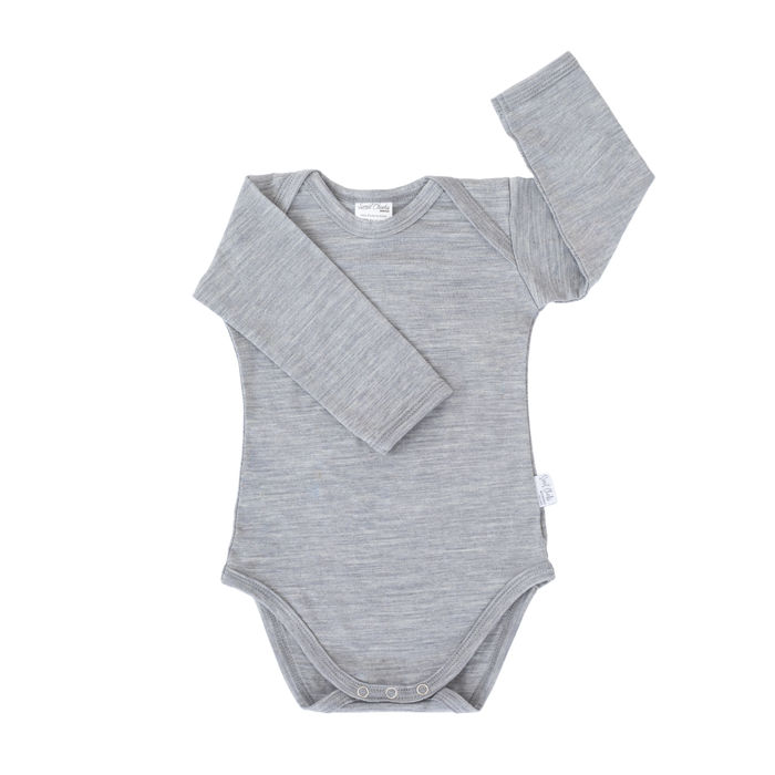 Infant Thermo Thermal Leggings in Grey Marle/white