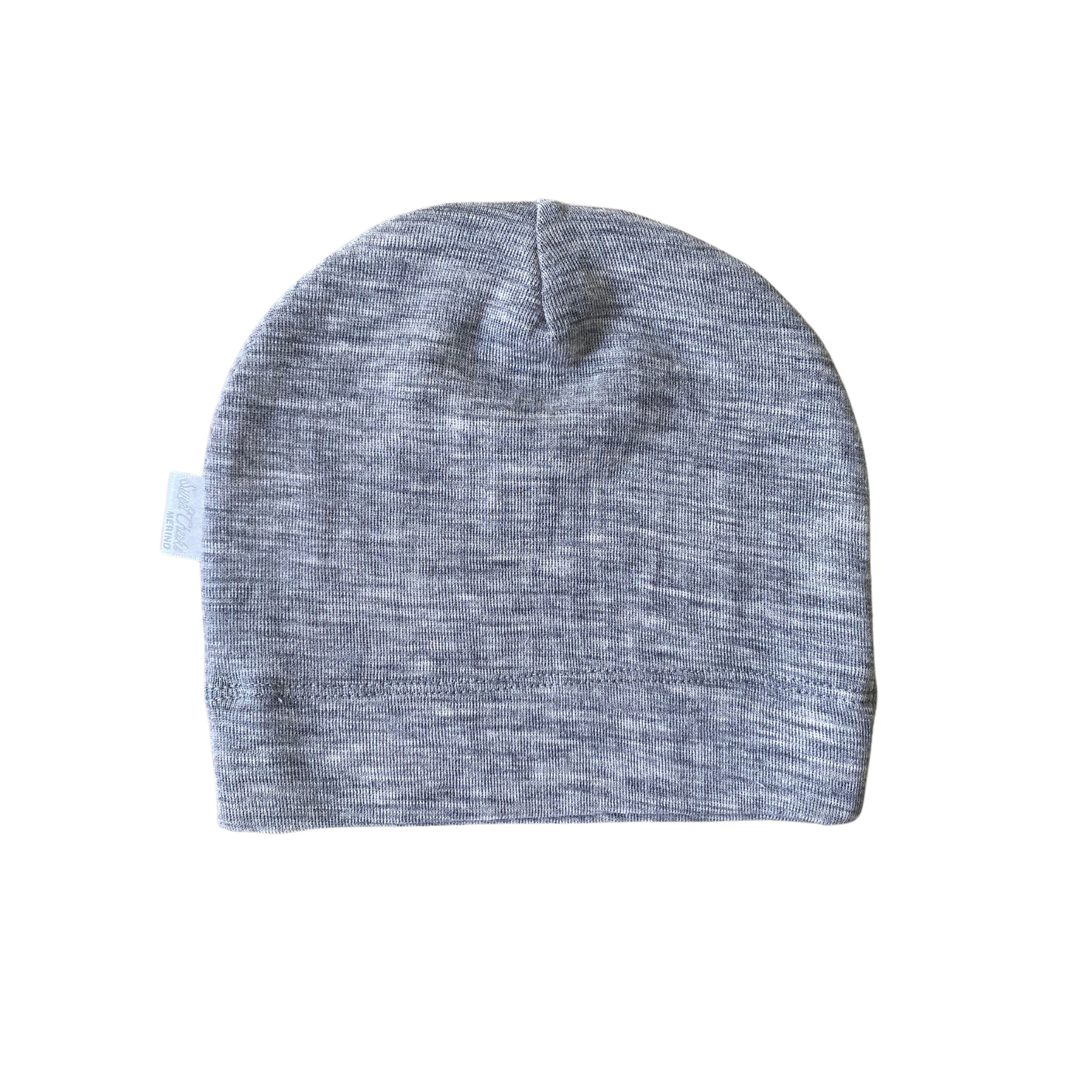 Sweet Cheeks Merino Baby Merino Wool Beanie - Grey Marle (0-4 M) | Hats ...