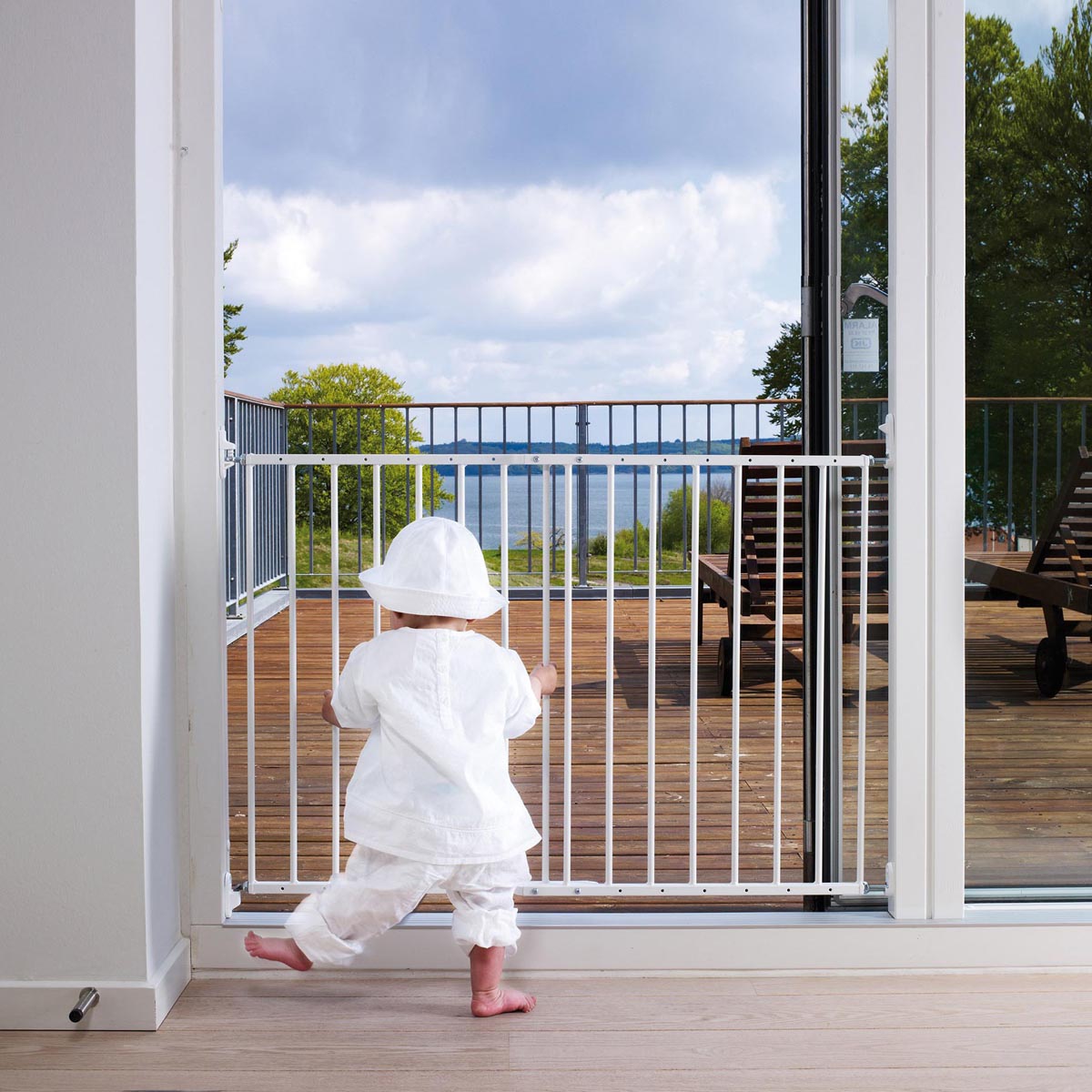 BabyDan MultiDan Baby Safety Gate WallMounted Barrier Protection Fence