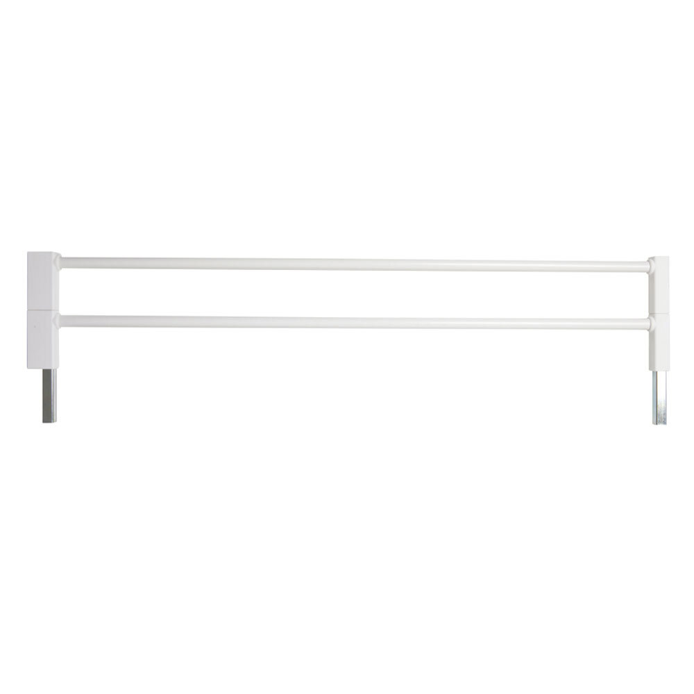 BabyDan Premier 2Bar Extension Baby Safety Gate Barrier Protection White Baby Gates Baby