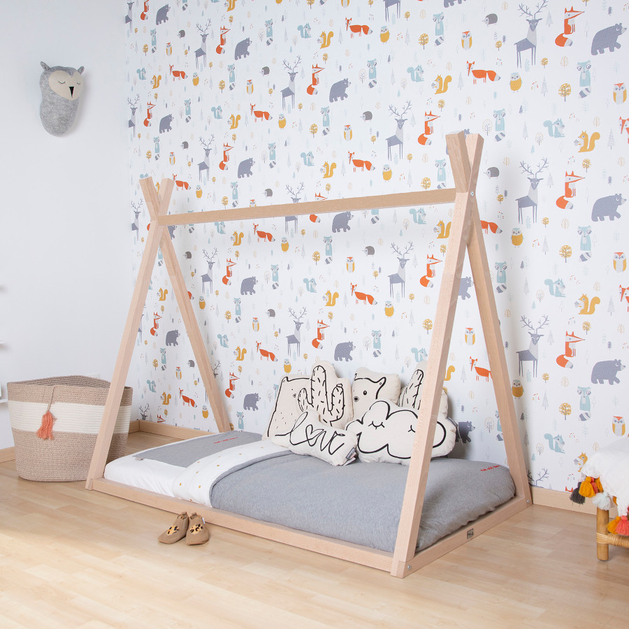 Childhome Beech Wood Slatted Base Bedframe for Tipi Junior Nursery Bed
